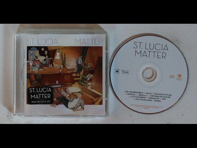 St. Lucia Matter US CD 2016 Hypesticker Synthpop Dancing On Glass