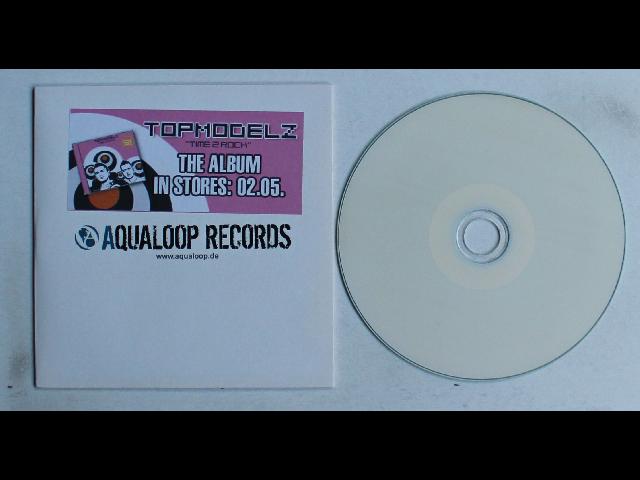 Topmodelz Time 2 Rock GER Adv CDR 2008 Rare! Trance