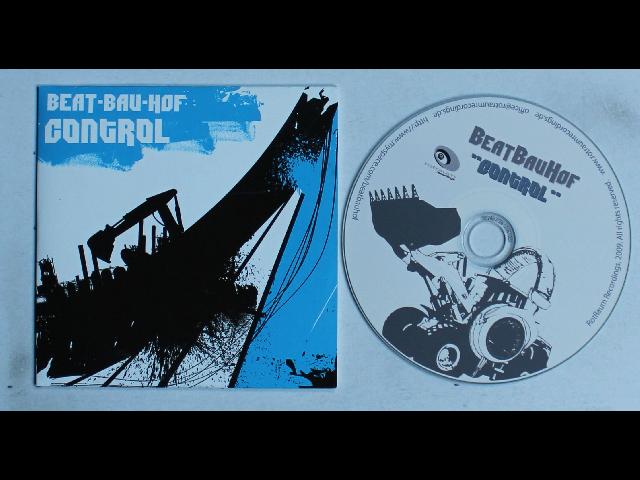 Beat-Bau-Hof Control GER Adv Cardcover CDR 2009 Techno Rare!