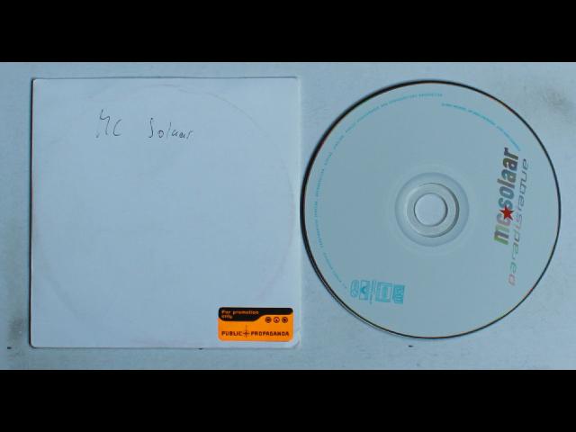 MC Solaar Paradisiaque France Adv Cardcover CD 1997 Hip Hop Rare!