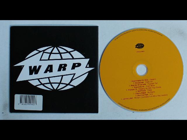 WARP Sampler UK Adv Cardcover CD 2006 Nightmares On Wax Maximo Park Boards Of Ca