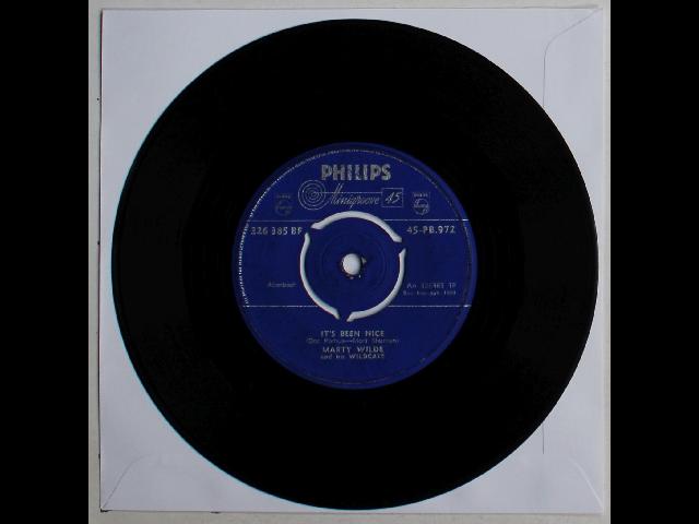Marty Wilde It's Been Nice UK 7inch Vinyl Single 1959 Philips Minigroove