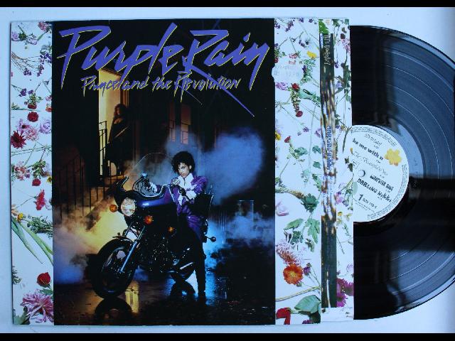 Prince And The Revolution Purple Rain GER LP 1984 + Innerbag Top!