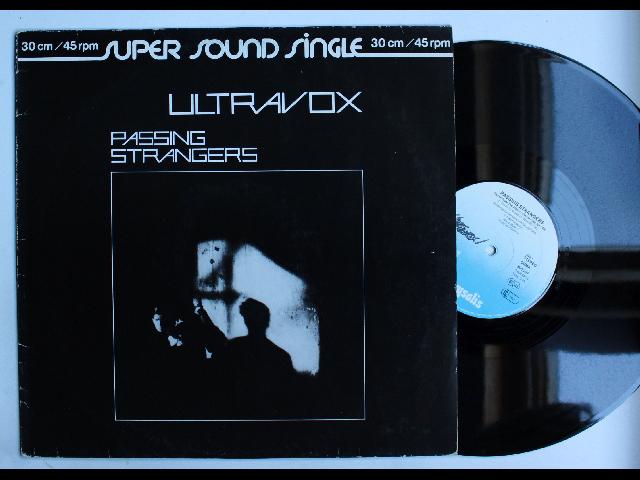 Ultravox Passing Strangers GER 12inch Super Sound Single 1980 Synthpop New Wave