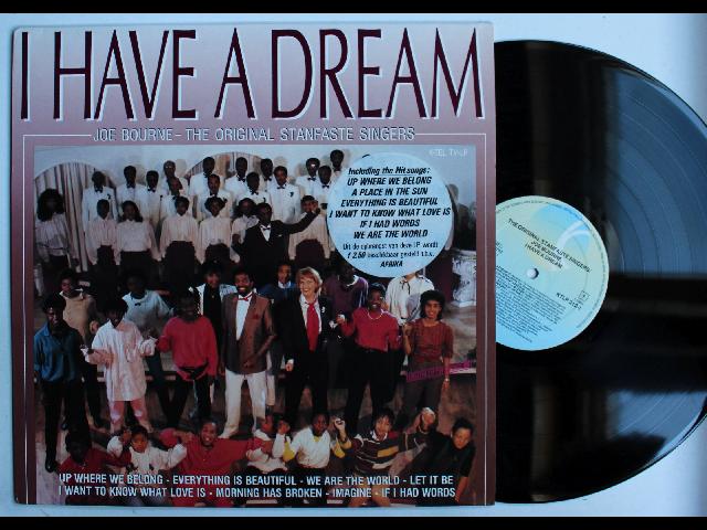 Joe Bourne I Have A Dream NL LP 1985 Hypesticker Top! Gospel