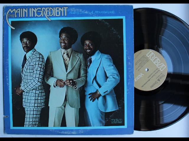 The Main Ingredient Rolling Down A Mountainside US LP 1975 Tan Labels Soul