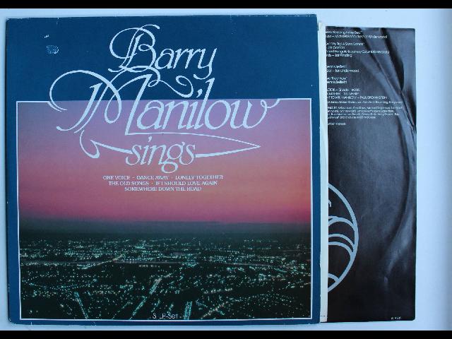 Barry Manilow Barry Manilow Sings 3LP Set + Innerbags