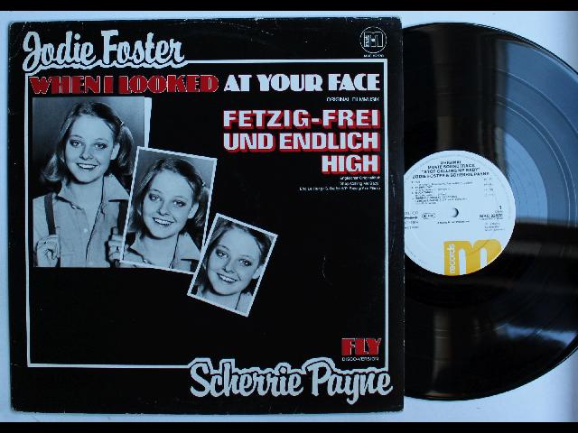 Jodie Foster & Scherrie Payne When I Looked At Your Face GER LP 1978 OST Disco