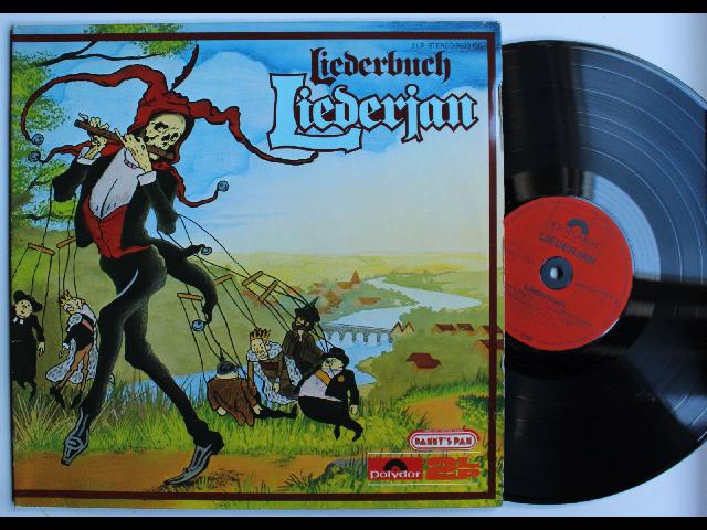 Liederjan Liederbuch GER 2LP 1979 FOC + Insert Folk