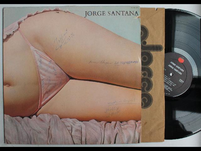 Jorge Santana Jorge Santana US LP 1978 + Innerbag Disco Jazz-Funk