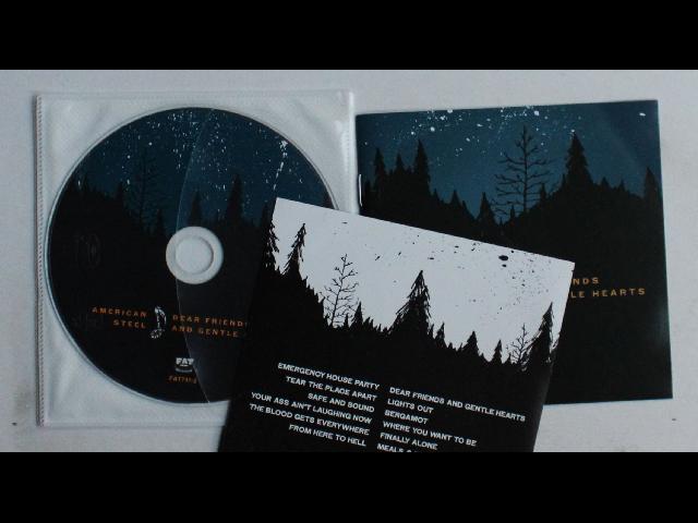 American Steel Dear Friends And Gentle Hearts US ADV CD 2009 Punk