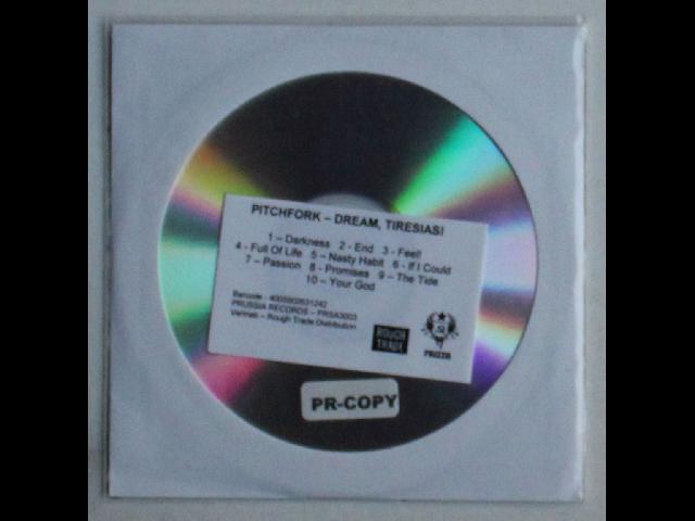 Project Pitchfork Dream, Tiresias! GER ADV CDR 2009 Diff. Sticker EBM Darkwave